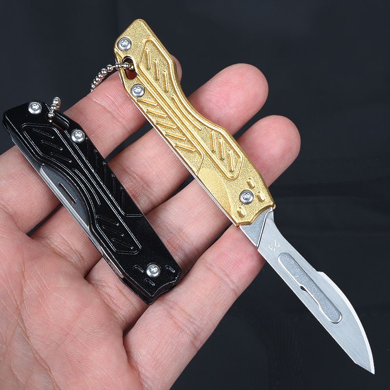 No. 23 Blade Scalpel Two Colors Folding Knife UD408792